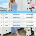 thumbnail image 3 of Taylonsss Womens Sleeveless Jumpsuit Pajamas Round Neck Tank Top Long Pants Solid Color Comfortable Sleepwear, 3 of 4
