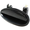 thumbnail image 2 of Replacement B491302 Exterior Door Handle Compatible with 1997-2005 Chevrolet Malibu 1997-2008 Pontiac Grand Prix Rear, Left Driver Smooth Black, 2 of 3