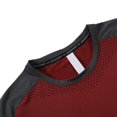 thumbnail image 4 of Bibifish Mens T-Shirts Slim Fit Raglan Sleeve Color Block Tshirts Summer Athletic Quick Dry Short Sleeve Tee Tops, 4 of 6