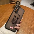 thumbnail image 3 of Matte Case for Huawei NOVA Y70 10 9 8SE 8 7SE 7I 7 6 5I 5 3I 4G 5G Hard PC Case Funda Coque Capa Shell Cover Marvel Comics Groot, 3 of 5