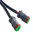 thumbnail image 4 of Conector adaptador de enchufe de 2 pines Zulema macho/hembra automotriz eléctrico impermeable, 4 of 5