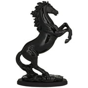 Kensington Hill Prancer 15" High Shiny Black Horse Statue