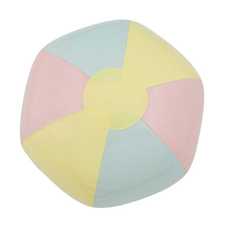 Fun Express Inflatable 11" Rainbow Pastel Medium Vinyl Beach Balls - 12 Pieces