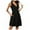 Black, variant on IROINNID Women's Sleeveless A-Line Dress Summer Casual Beach Knee Length Dress V-Neck Short Dress
