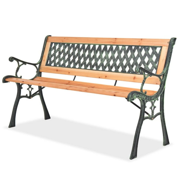Walmart Garden Bench : Highland 4 Foot Indoor Outdoor Garden Bench