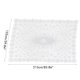 thumbnail image 3 of Mantel navideño de encaje blanco con copos de nieve para banquetes, manteles para decoración de mesas redondas, 3 of 8