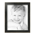 thumbnail image 2 of ArtToFrames 8" x 11" Distressed Black Picture Frame, 8.5x11 inch Black Wood Poster Frame (WOM-4740), 4 Pack, 2 of 7