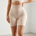 thumbnail image 3 of Seamless Shapewear Shorts for Women Natural Lifts Breathable High Waist Underwear Panty Smooth Under Dress Beige,XL, 3 of 6