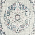 thumbnail image 6 of SAFAVIEH Madison Aimee Floral Bordered Area Rug, Light Grey/Fuchsia, 9' x 12', 6 of 7