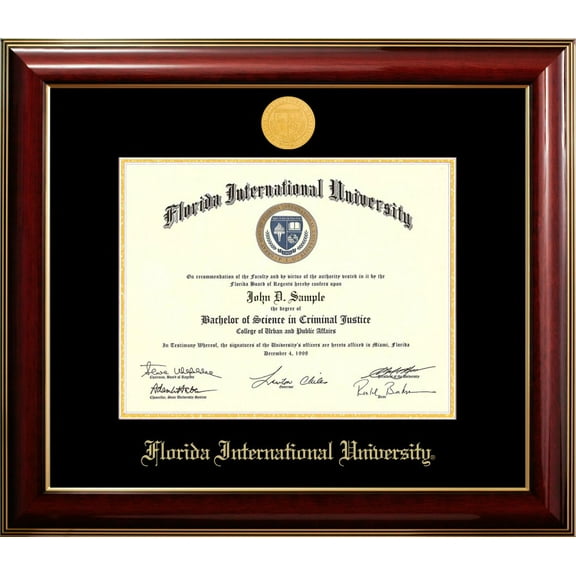 Florida International University Classic Diploma Frame