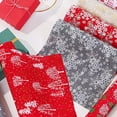 thumbnail image 4 of Christmas Table Runners Christmas Table Mat 28x275CM Home Decoration Birthday Christmas Flag Rustic Tablecloth Grey Gold Powder Snowflakes 28x275CM, 4 of 4