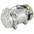 thumbnail image 2 of AC Compressor & Double-V-Belt A/C Clutch For Chevy GMC & Winnebago Motorhome RV Replaces Sanden SD510 9114 - BuyAutoParts, 2 of 6