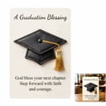 thumbnail image 2 of kjfeif Graduation Blessing Keepsake Card 3D Graduation Cap Pocket Hug Card Inspirational Graduation Wallet Card for High School College Graduation for Family Kids Friends, 2 of 6