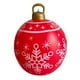thumbnail image 2 of Bola de Navidad Inflable Exterior 60cm, Bola de PVC Navideña, Adornos de Árbol de Navidad, Decoración Exterior de Navidad, Bola Inflable de Navidad, Adornos Navideños para Jardín, Resistente, 2 of 7