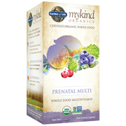 Garden of Life mykind Organics Prenatal Multi 90 Tablets