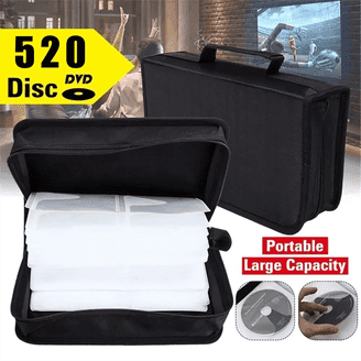 Caselogic 3200042 CD & DVD Wallet, Holds 72 Discs - Black