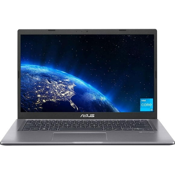 Refurbished (Good) Asus VivoBook 14 FHD Laptop (Intel Core i3-1115G4, 4GB RAM, 128GB SSD, Windows 11) - Slate Grey (F415EA-AS31)