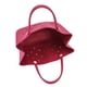 thumbnail image 4 of Bolso de mano grande de playa rojo rosa, material EVA duradero, multifuncional y portátil con diseño de agujero redondo, 4 of 10