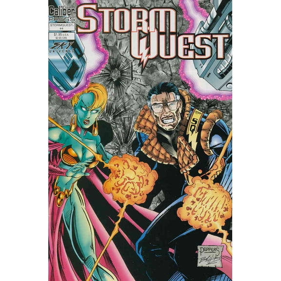 Stormquest #4 VF ; Caliber Comic Book