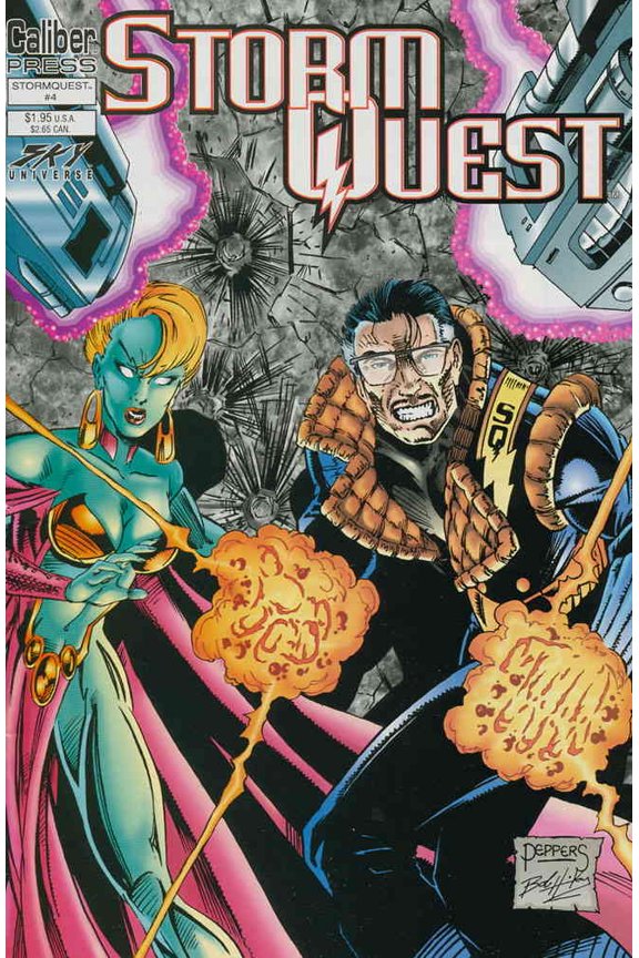 Stormquest #4 VF ; Caliber Comic Book