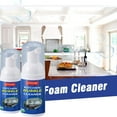 Cleaning Spray Purpose Foam Kitchen Grease Cleaner 2PC Couch Fabric