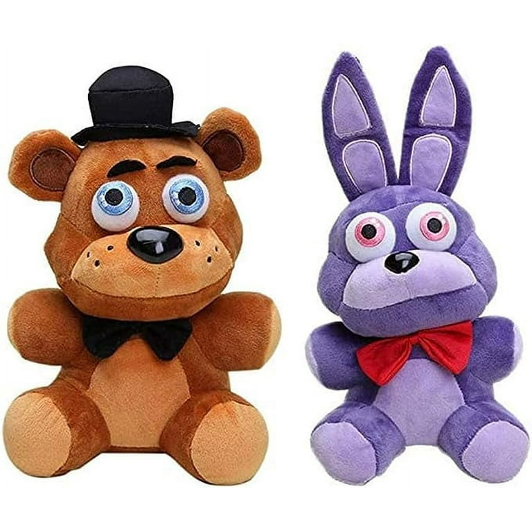 XHtang 5 Pcs Five Nights at Fre_ddy's Plushies，Five Nights at