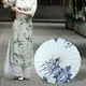 thumbnail image 2 of de papel aceitado chino, de danza clásica, a prueba de lluvia, portátil, sombrilla de estilo oriental para disfraces, festivales de Estilo A Yinane sombrilla china, 2 of 4