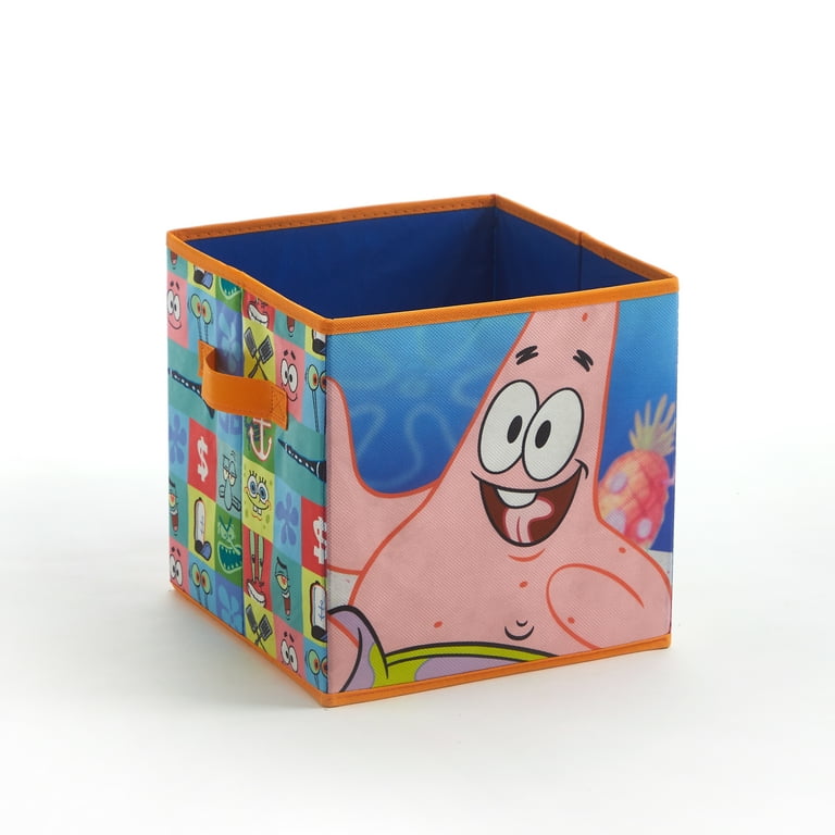 Nickelodeon Spongebob Toy Storage cubes set of 4 Walmart