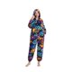 thumbnail image 2 of Gibobby pantalones de yoga Monos de animales de animados para mujer para hombres y mujeres Unisex lindo grueso parejas nuevo terciopelo francés Tianma adulto 1 pieza pijamas(Anaranjado， S), 2 of 4