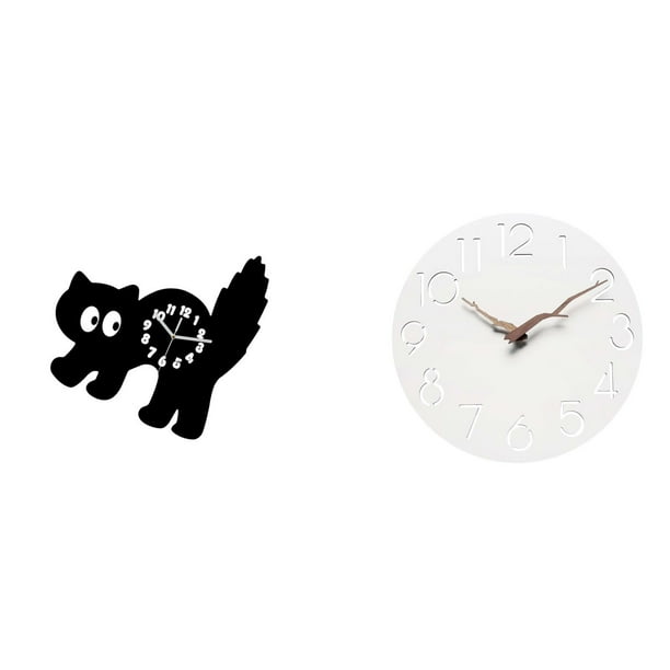 Reloj de pared,Reloj de pared decorativo para baño o dormitorio,Reloj de pared,Reloj de pared decorativo para baño o dormitorio,Reloj de pared redondo silencioso,sin tictac,ideal para regalar.
