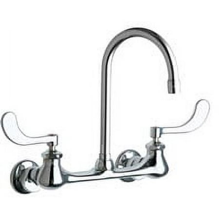 Chicago Faucets 631-Gn2ae3vpab Wall Mounted Utility / Service Faucet - Chrome