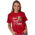 thumbnail image 3 of Smurfette Dear Santa Christmas Women Plus Size Graphic Tee Tees Brisco Brands 3X, 3 of 4