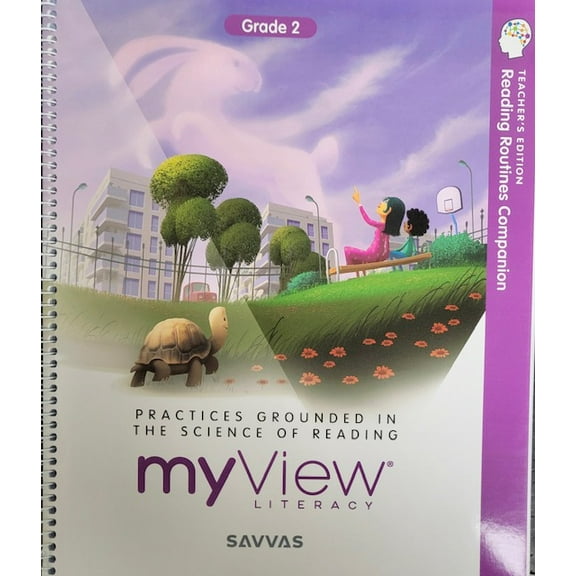 myView Literacy: Practices Grounded in the Science of Reading, Grade 2, Teacher's Edition, Reading Routines Companion, c. 2024, 9781428553705, 1428553703 - New
