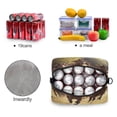 thumbnail image 4 of Lunch Bag Portable Crossbody Meal Bag Cooler Bag Insulated Lunch Bag Food Bag Handheld & Crossbody Design A Herd Of Running Horses, 4 of 6