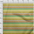 thumbnail image 3 of oneOone Viscose Jersey Yellow Fabric African Tribal Fabric For Sewing Printed Craft Fabric By The Yard 60 Inch Wide, 3 of 7