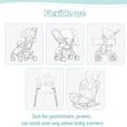 thumbnail image 4 of Cojín para asiento de cochecito de bebé 3 en 1, cojín para asiento de coche para niños pequeños, 4 of 5
