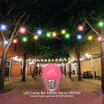 thumbnail image 3 of Lámpara Globo colorido Bombilla E27 3W SMD2835 LED Lámpara Bar Decoración del hogar (Rosa) Ndcxsfigh Nuevos Originales, 3 of 7