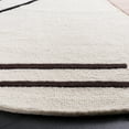 thumbnail image 3 of SAFAVIEH Rodeo Drive Dusan Abstract Area Rug, Ivory/Blush, 6' x 6' Round, 3 of 8