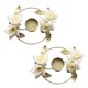 thumbnail image 4 of Candelabro de boda Candelabro floral Candelabro de flores para mesas Centros de mesa de boda Candelabro de guirnalda de rosas A, 4 of 8