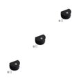 thumbnail image 3 of Cateissary 10pcs / set Soporte de pared antideslizante - Dispositivo de elevación de asiento hermoso y práctico Fácil de instalar Asiento Type1 NO1, 3 of 6