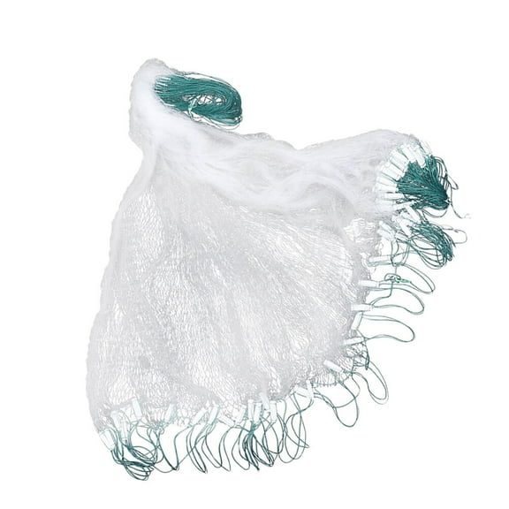 Single Layer Fishing Net Monofilament Fishing Gill Network With Float Outdoor Fish Gillnet Trap Fishing (0.7m x 20m, 2975)