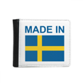 thumbnail image 1 of Sweden Country Love Flip Bifold Faux Leather Wallet  Multi-Function Card Purse, 1 of 4