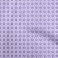 thumbnail image 1 of oneOone Viscose Chiffon Dusty Purple Fabric Geometric Sewing Material Print Fabric By The Yard 42 Inch Wide, 1 of 4
