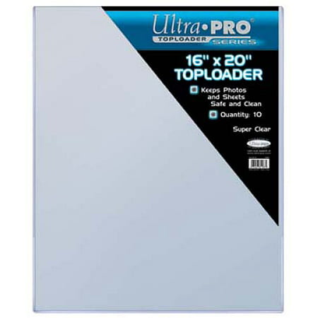 Ultra Pro 16 X 20 Top Loaders (10 Pack)