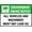 Warning Sign 1, variant on All Visitors Must Report to The Weighbridge Aluminum Sign 8"x12" - Reflective Waterproof Weatherproof Fade Resistant, Visitor Weighbridge Sign