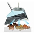 thumbnail image 3 of Dust Pan with Long Handled 33.5'' Heavy Duty Stainless Steel Dustpan, 1-Pack, 3 of 7