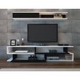 thumbnail image 3 of Decorotika Sims Tv Stand - White Black, 3 of 3