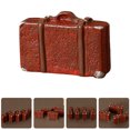 thumbnail image 1 of ELAYARD 6Pcs Small Resin Suitcase Travel Luggage Film Making Prop For Model Props, 1 of 7
