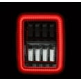 thumbnail image 5 of AlphaRex USA 602060; 19-24 Jeep Gladiator JT Nova-Series Prismatic LED Tail Lights - Chrome, 5 of 6