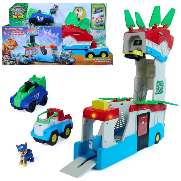 PAW Patrol: The Dino Movie Dino Mobile Headquarters, Ages 3